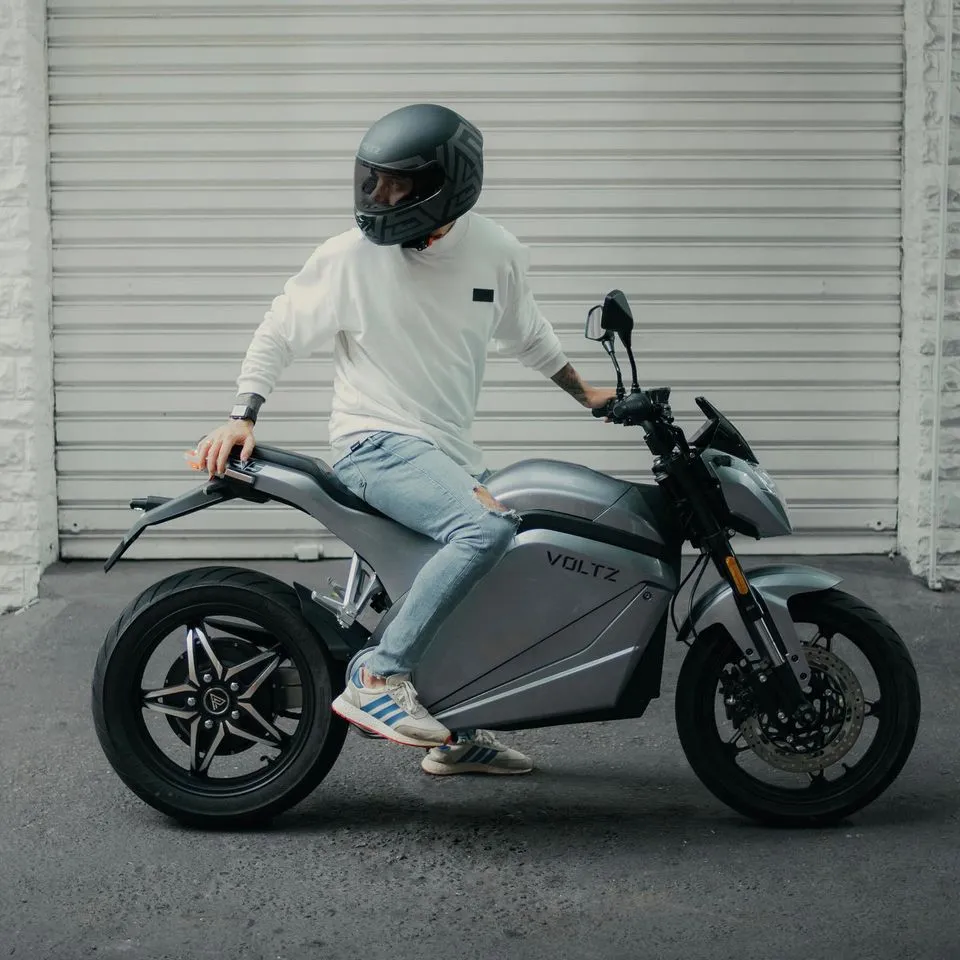 Voltz Motors Brazil - EVS electric motorcycle with speed and range - ÆM -  All Electric Motorcycle